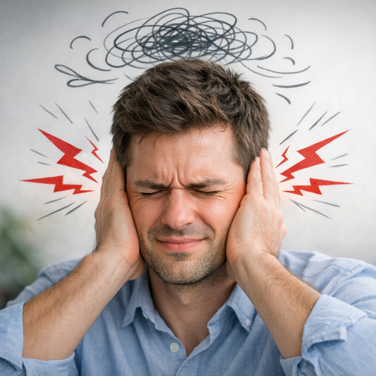 stress affects your ears